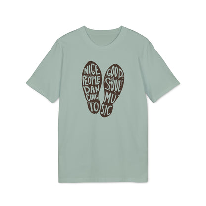 Nice People Dancing To Soul Music Maglietta in Cotone Biologico