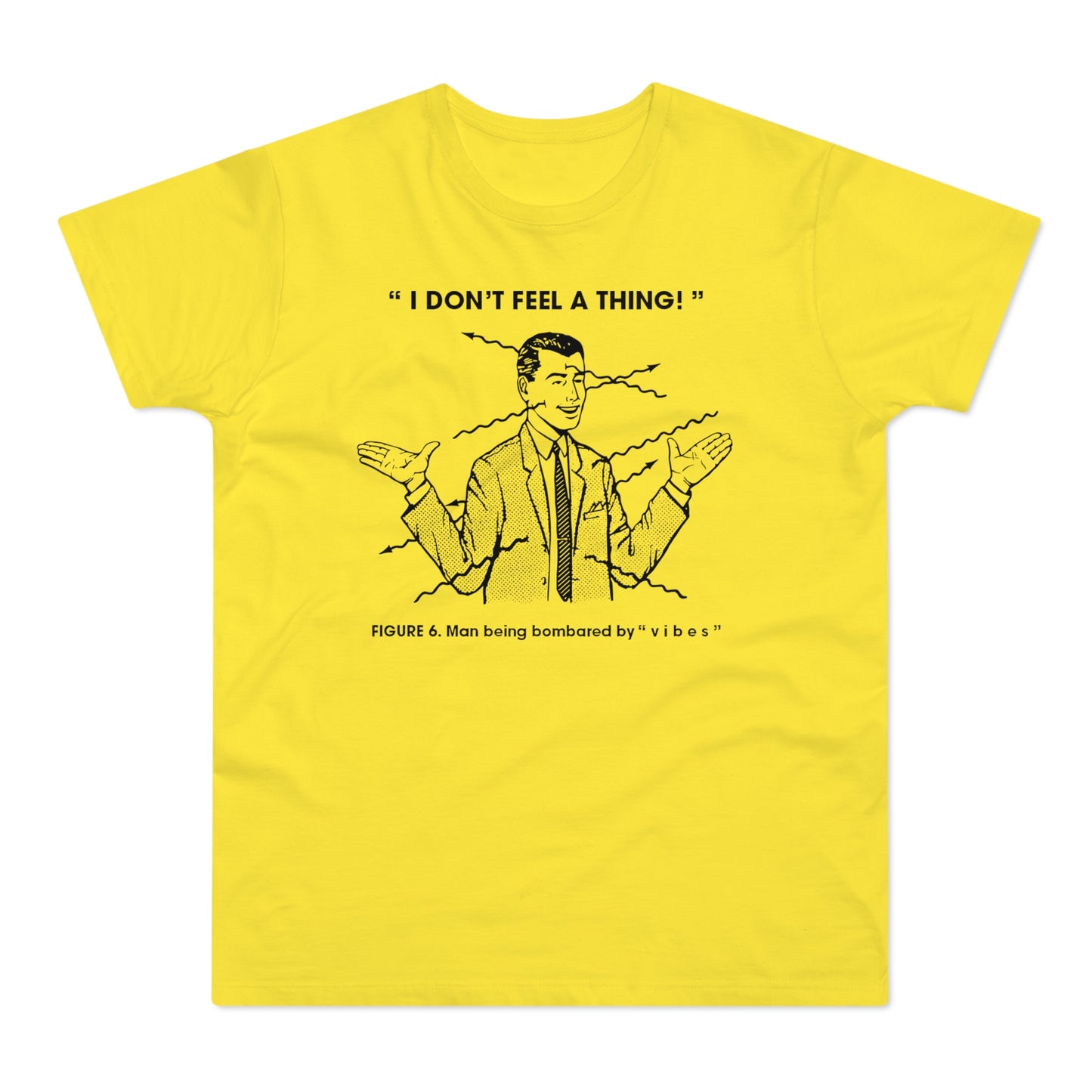 Bombarded By Vibes Maglietta Peso Medio