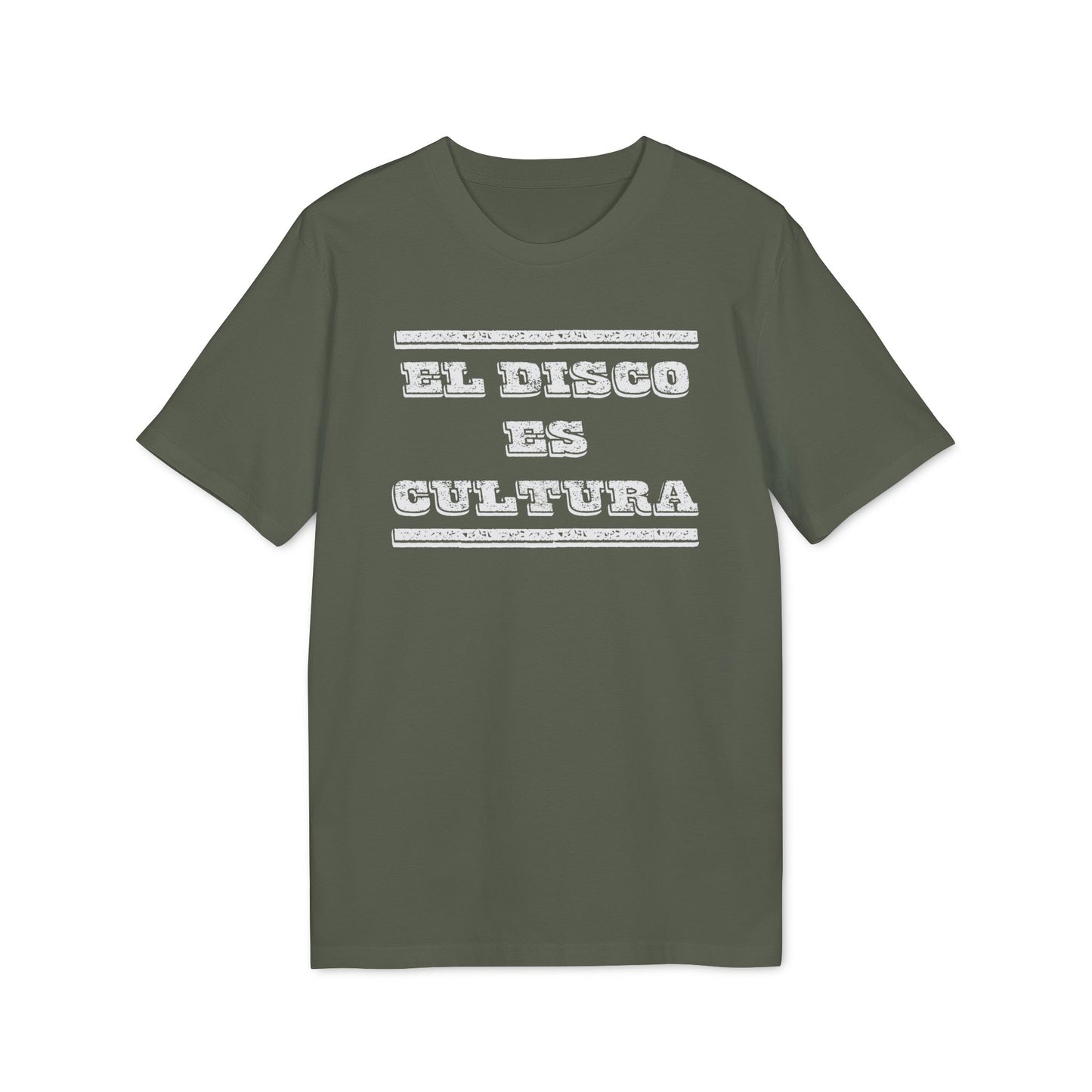 El Disco Es Cultura Maglietta in Cotone Biologico