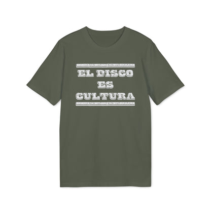 El Disco Es Cultura Maglietta in Cotone Biologico