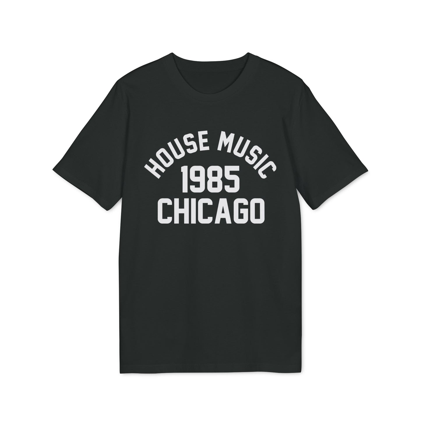 House Music 1986 Chicago Maglietta in Cotone Biologico