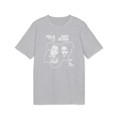 Fela Kuti Roy Ayers Maglietta in Cotone Biologico
