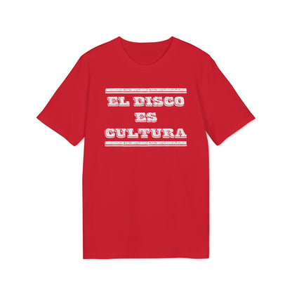El Disco Es Cultura Maglietta in Cotone Biologico