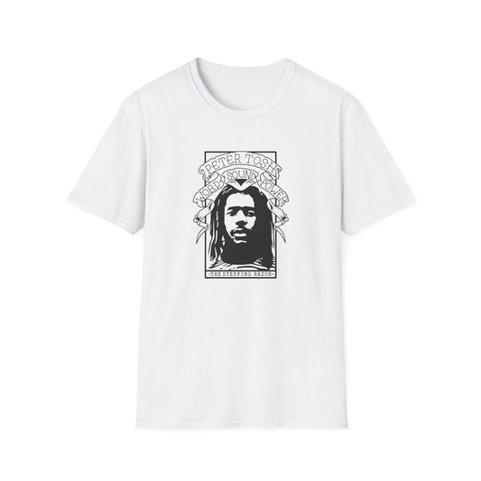 Stepping Razor Peter Tosh T Shirt (2XL) - DEADSTOCK - ULTIMO PEZZO - 50% DI SCONTO