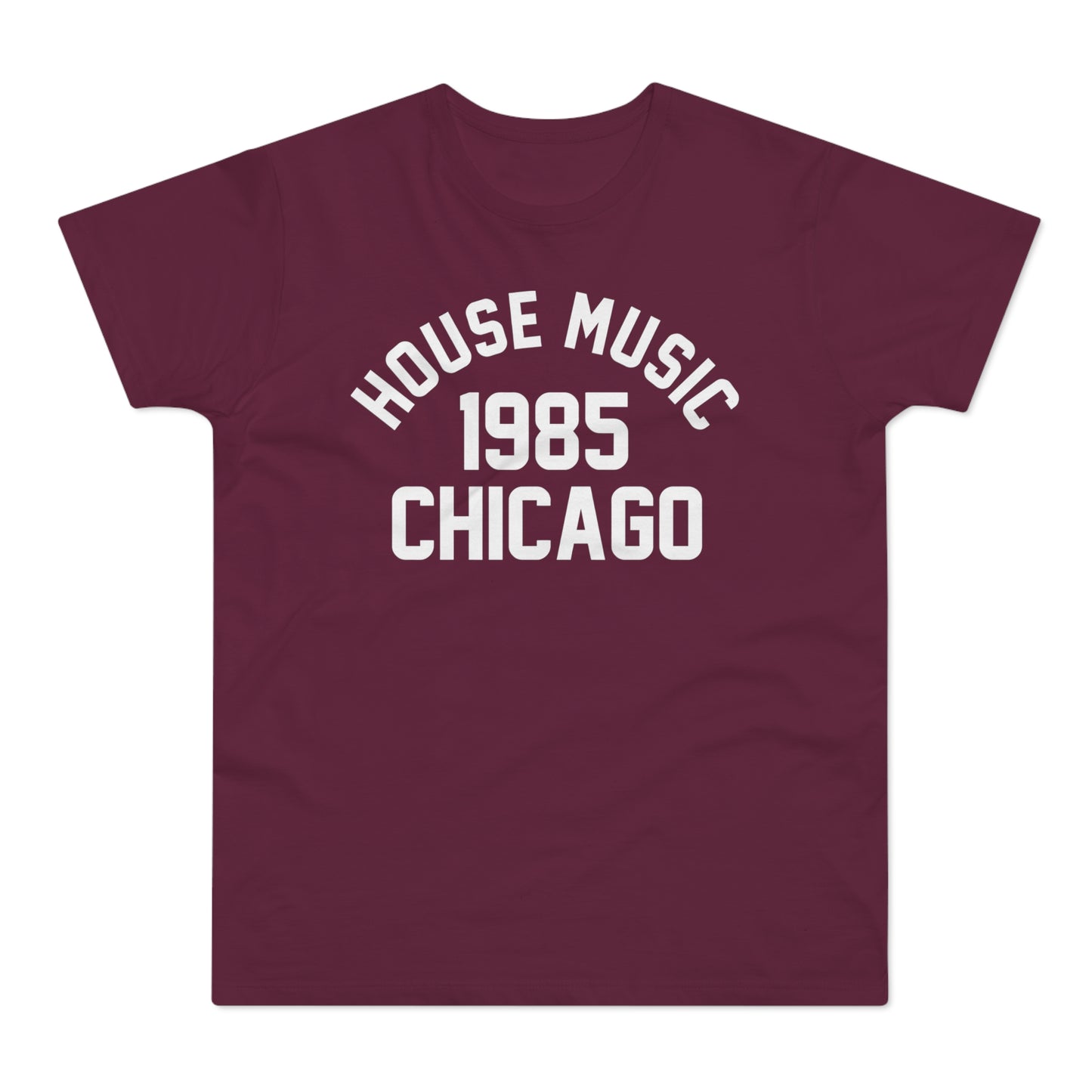 House Music 1986 Chicago Maglietta Peso Medio
