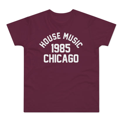 House Music 1986 Chicago Maglietta Peso Medio