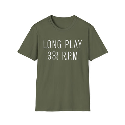 Long Play 331/3 RPM Maglietta - Leggera