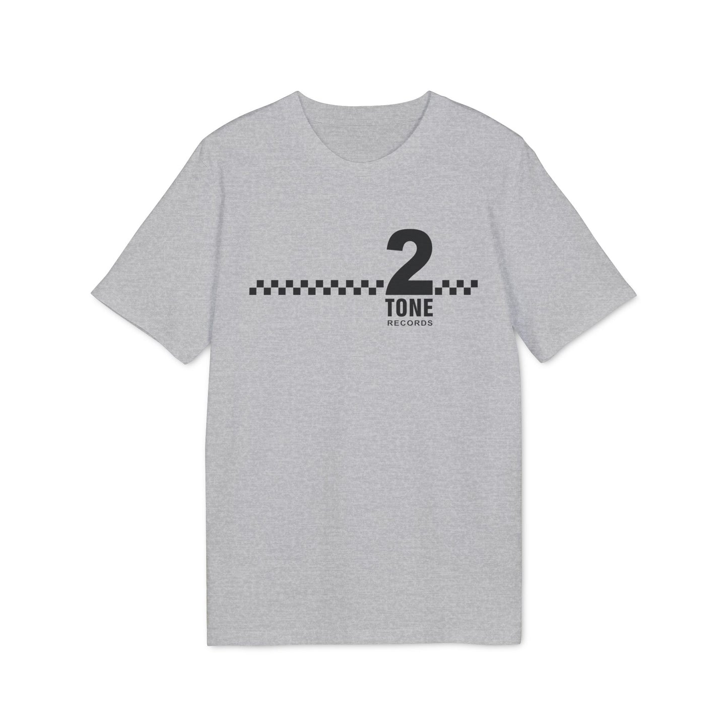 2 Tone Checks Maglietta in Cotone Biologico
