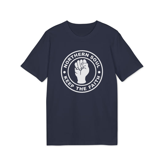 Northern Soul Keep The Faith Maglietta in Cotone Biologico