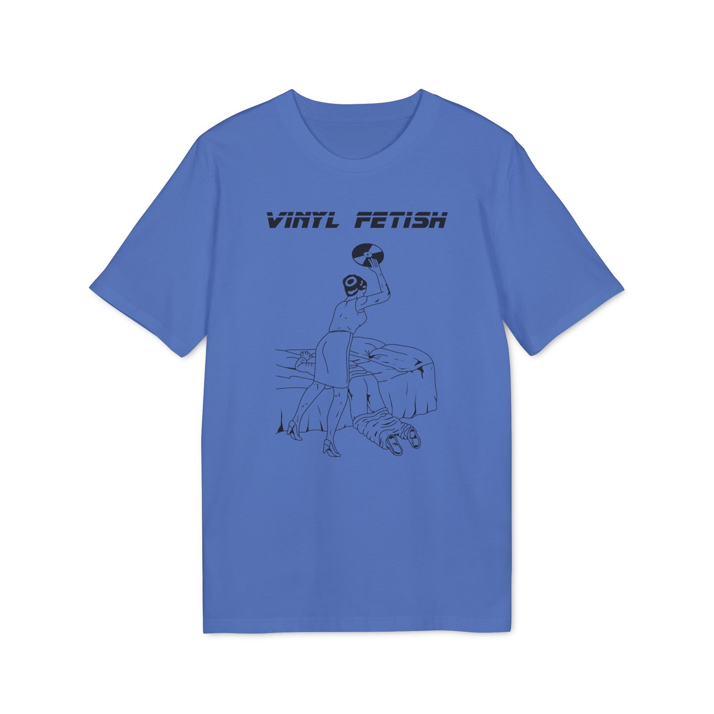Vinyl Fetish Maglietta in Cotone Biologico