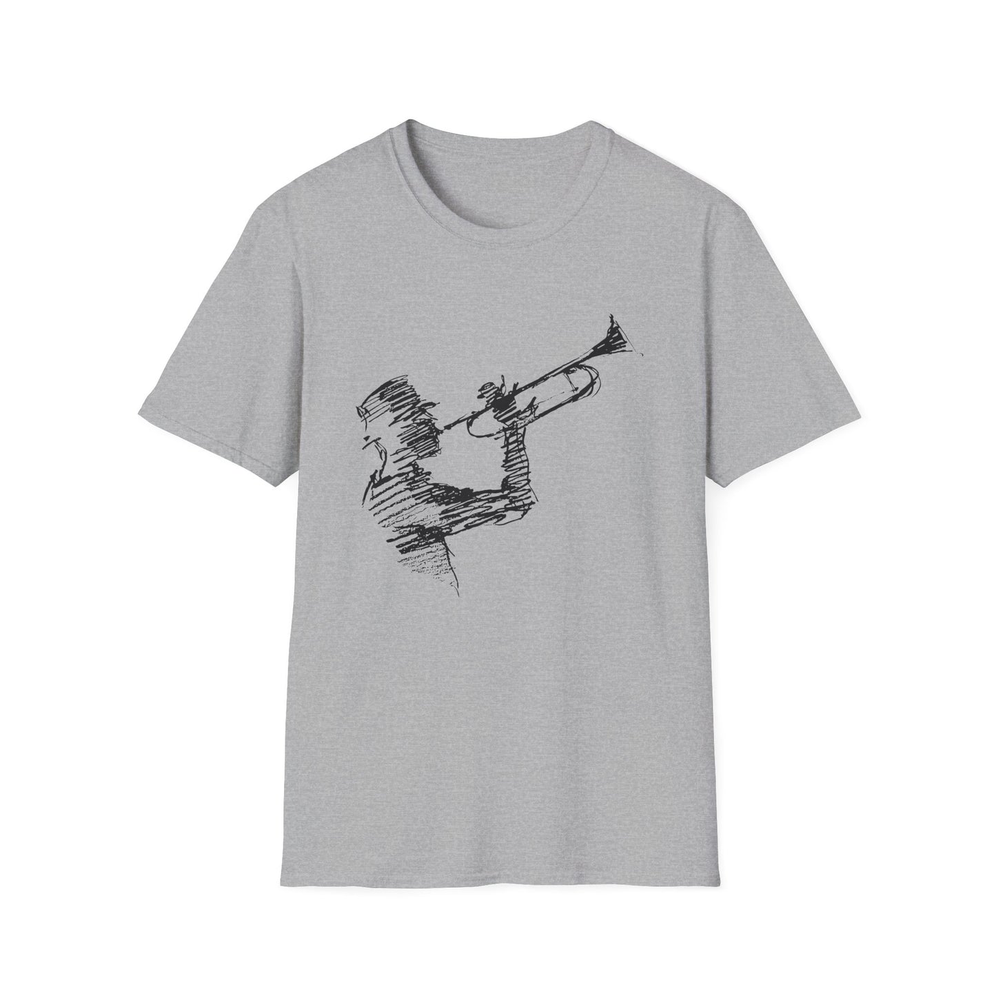 Jazz Trumpet Guy T Shirt (XL) - DEADSTOCK - ULTIMO PEZZO - 50% DI SCONTO