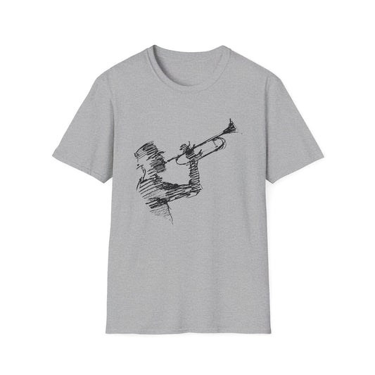 Jazz Trumpet Guy T Shirt (XL) - DEADSTOCK - ULTIMO PEZZO - 50% DI SCONTO