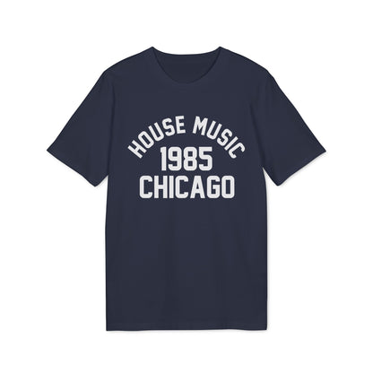 House Music 1986 Chicago Maglietta in Cotone Biologico