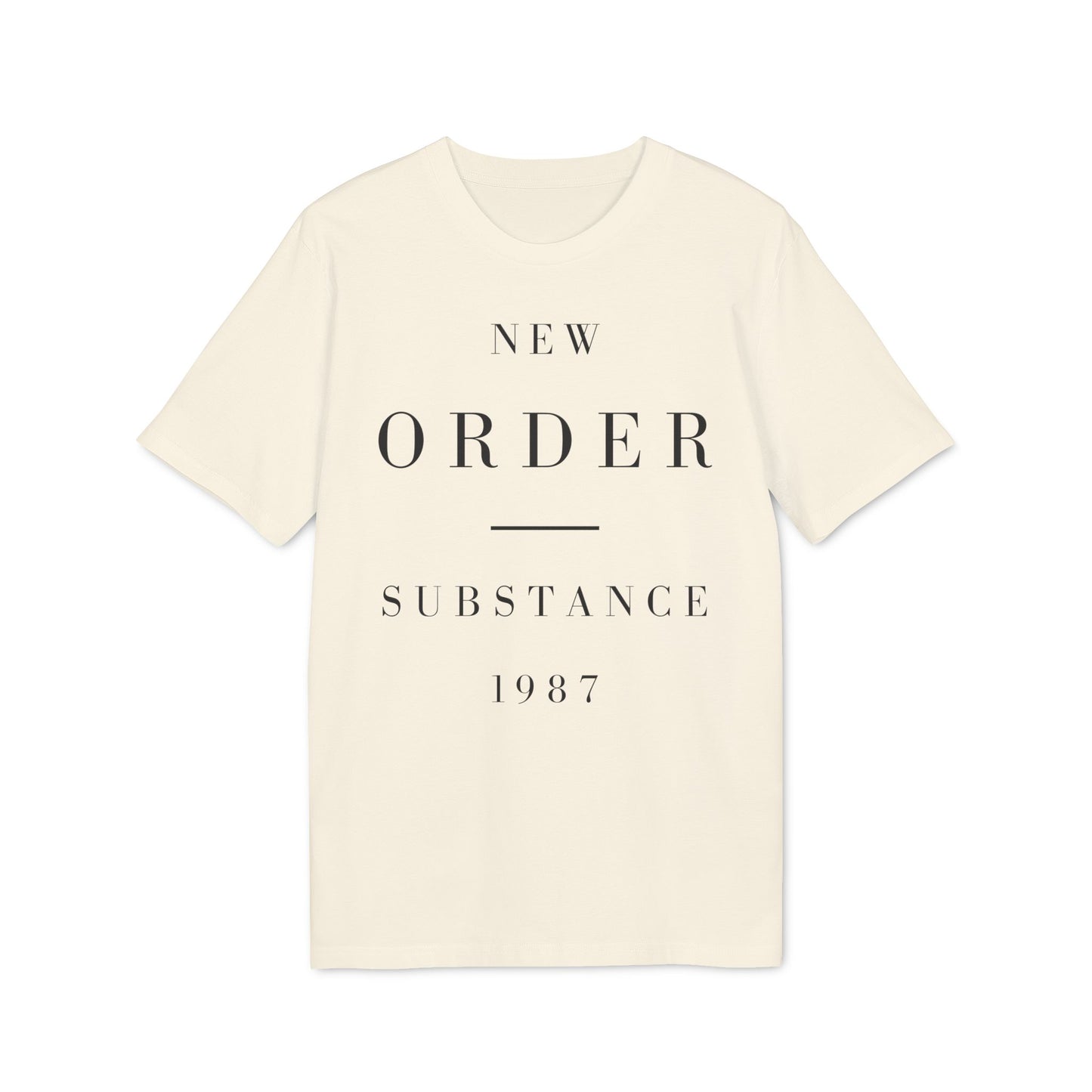 New Order Substance Maglietta in Cotone Biologico