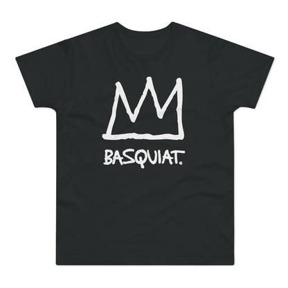 Jean Michel Basquiat Crown Logo Maglietta Peso Medio