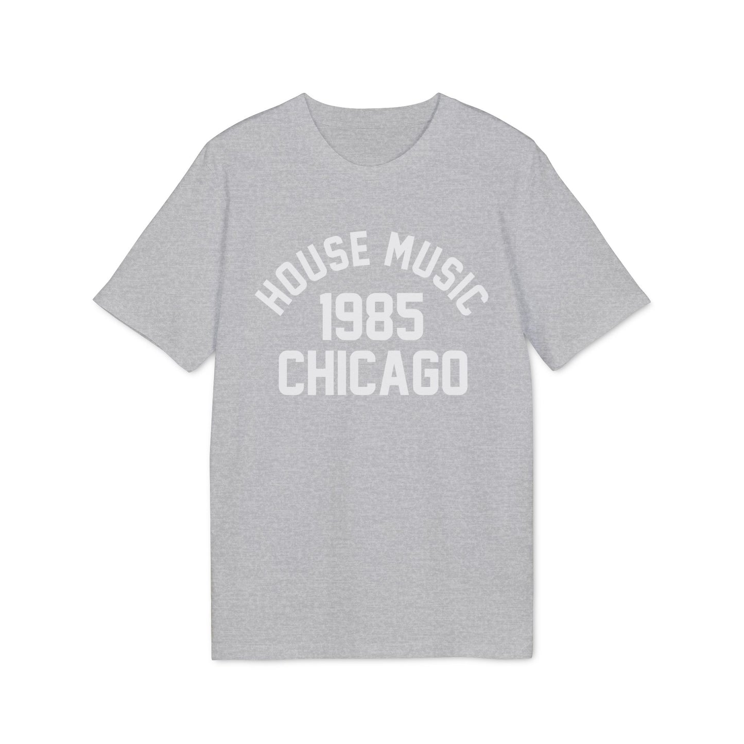 House Music 1986 Chicago Maglietta in Cotone Biologico