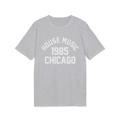 House Music 1986 Chicago Maglietta in Cotone Biologico