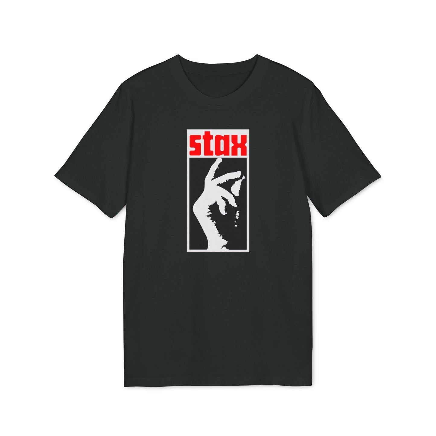Stax Records Finger Snaps Maglietta in Cotone Biologico