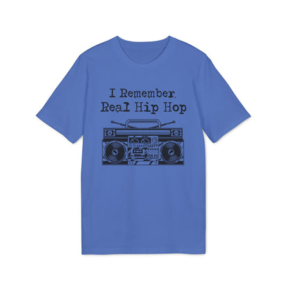 I Remember Real Hip Hop Maglietta in Cotone Biologico