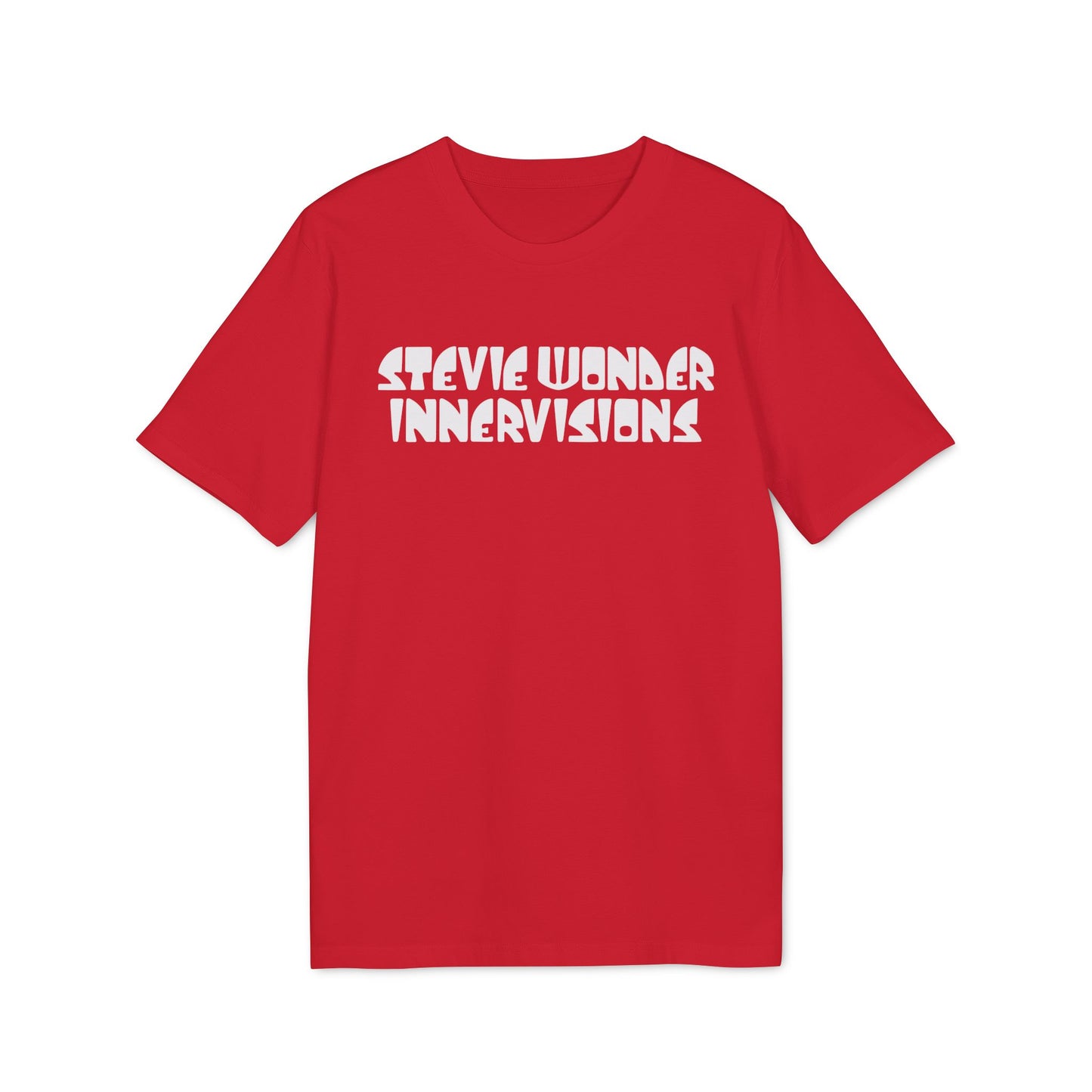 Innervisions Stevie Wonder Maglietta in Cotone Biologico