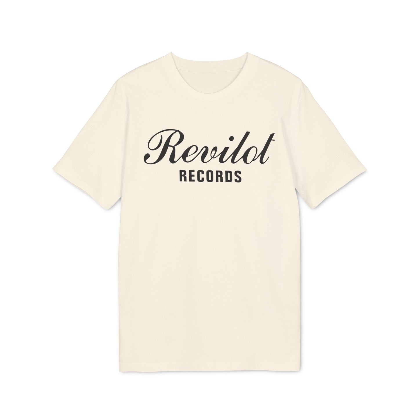 Revilot Records Maglietta in Cotone Biologico