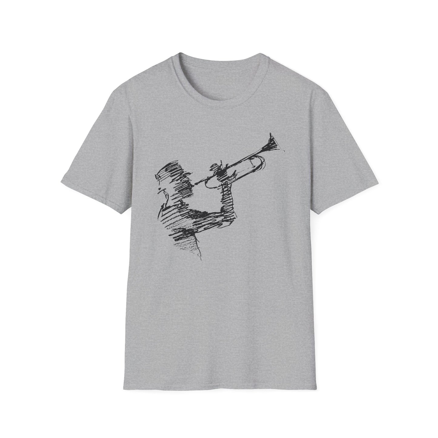Jazz Trumpet Guy T Shirt (L) - DEADSTOCK - ULTIMO PEZZO - 50% DI SCONTO