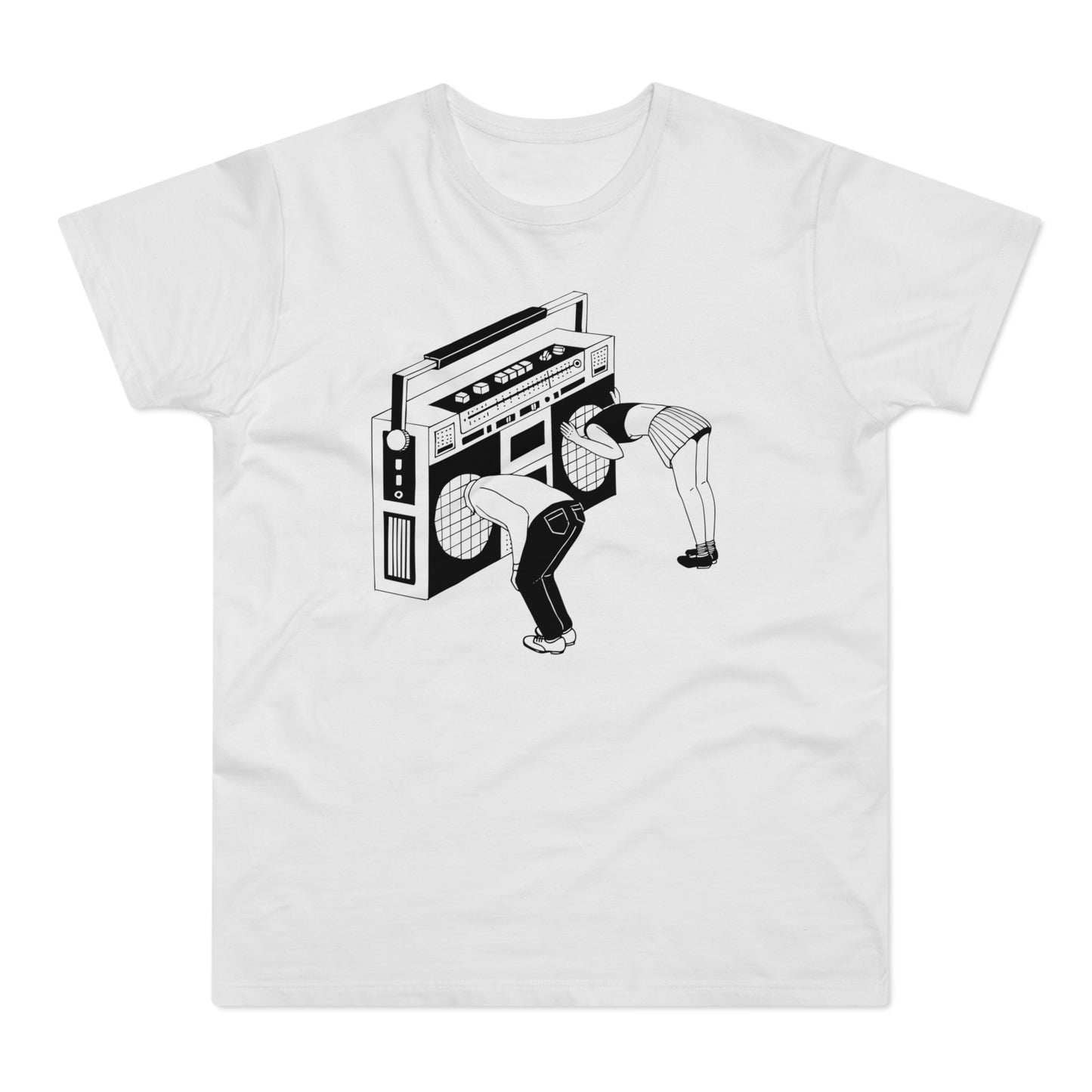 Ghetto Blaster Maglietta Peso Medio