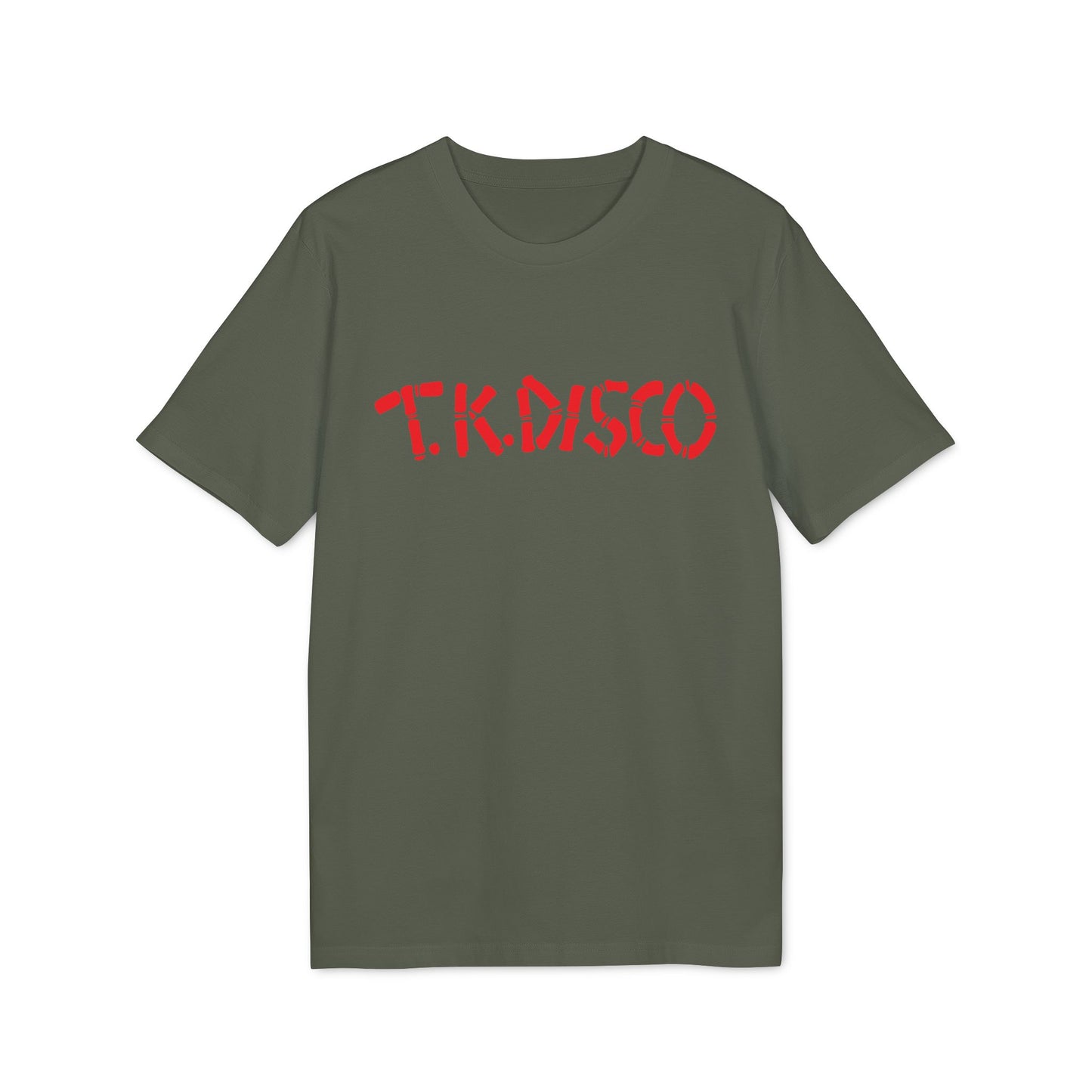TK Disco Records Maglietta in Cotone Biologico