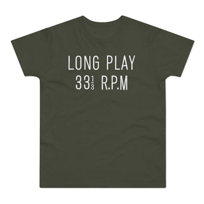 Long Play 33 1/3 RPM Maglietta Peso Medio