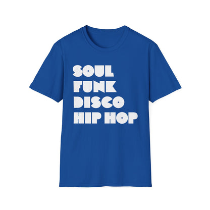Soul Funk Disco Hip Hop Maglietta Leggera