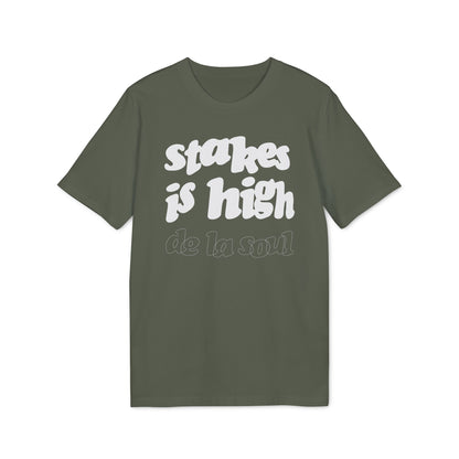 Stakes Is High De La Soul Maglietta in Cotone Biologico