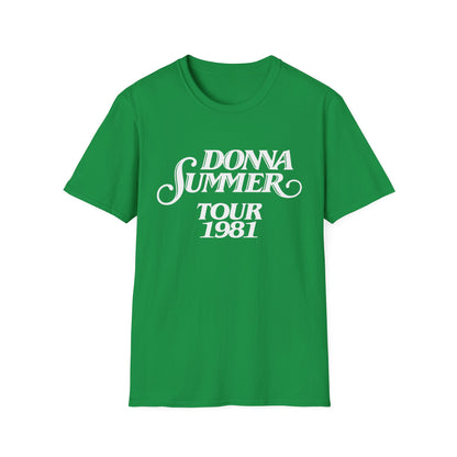 Donna Summer Tour 1981 Maglietta - Leggera