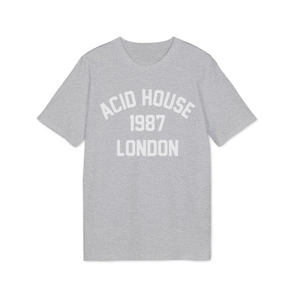London 1987 Acid House Maglietta in Cotone Biologico