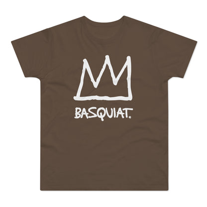 Jean Michel Basquiat Crown Logo Maglietta Peso Medio