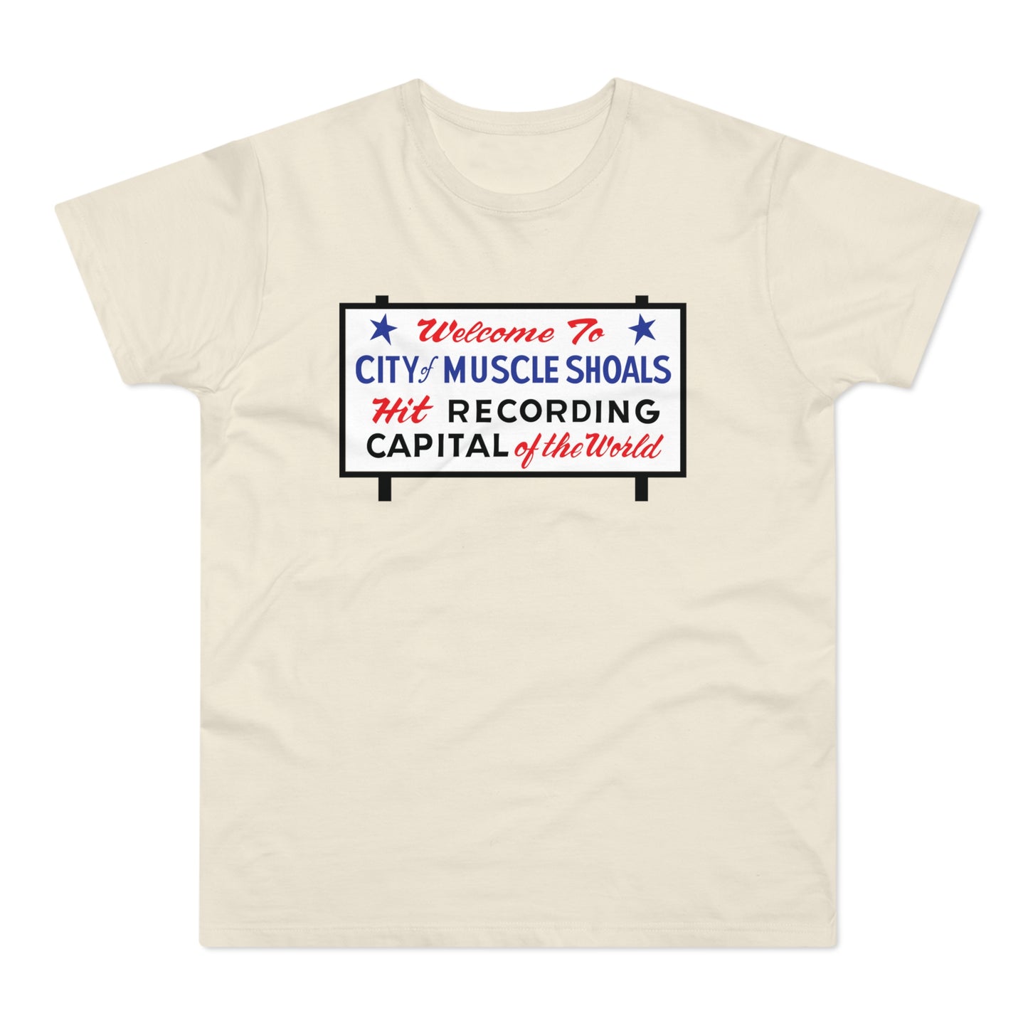 Welcome To Muscle Shoals Maglietta Peso Medio