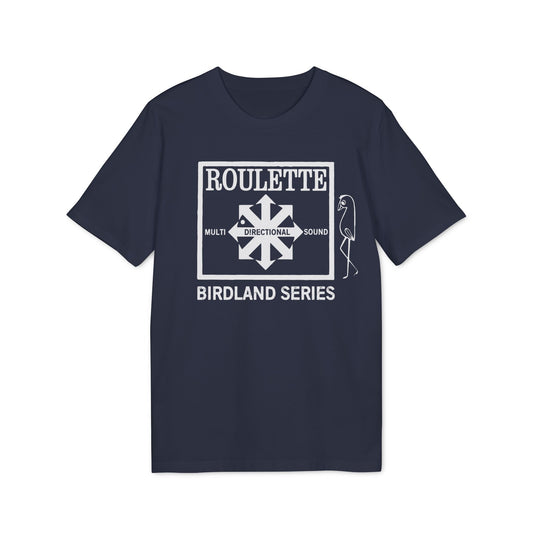 Roulette Records Birdland Series Maglietta in Cotone Biologico