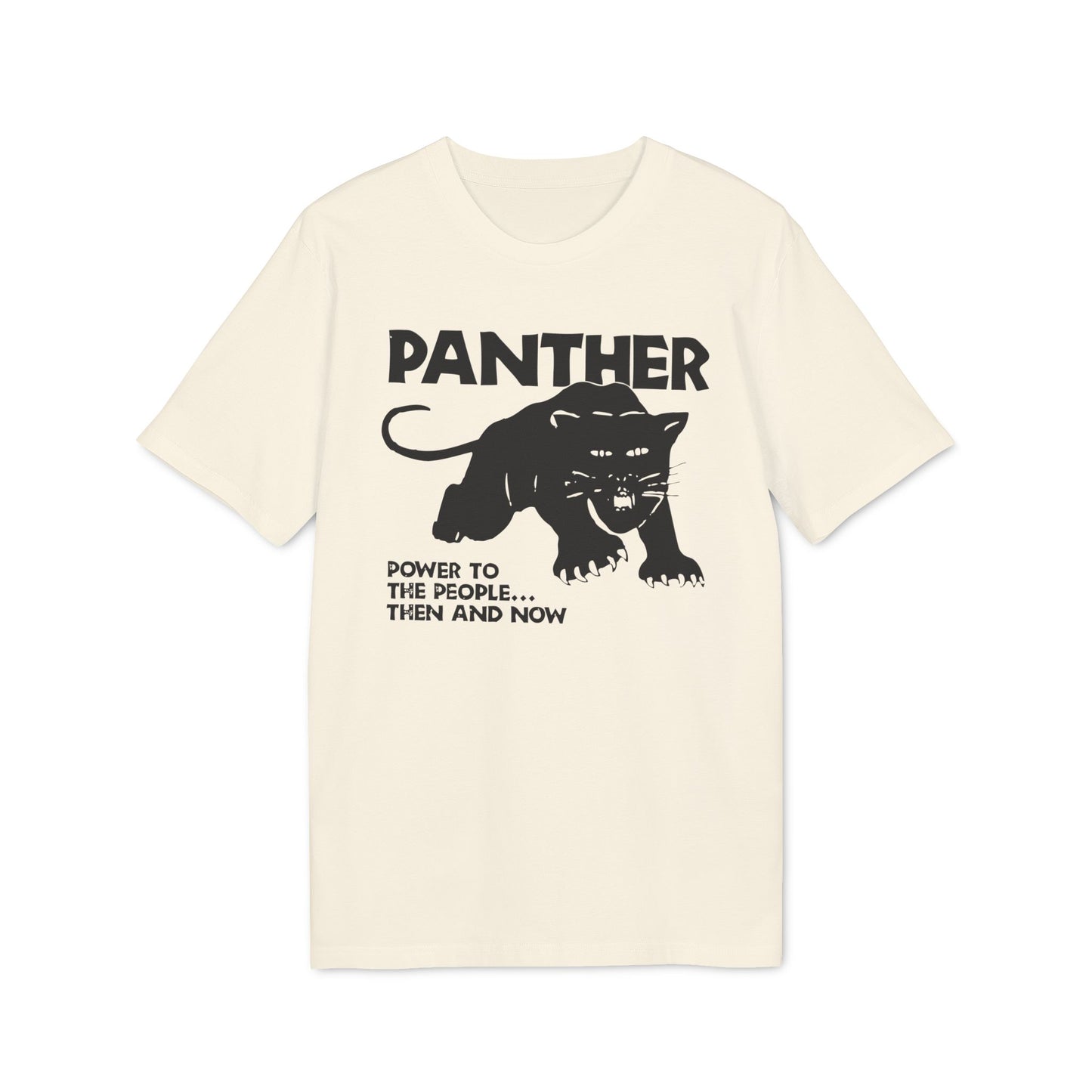 Black Panther Party Maglietta in Cotone Biologico