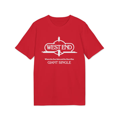 West End Records "Where The Sun Sets" Maglietta in Cotone Biologico