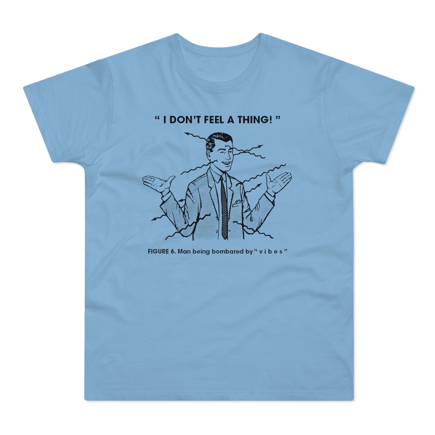 Bombarded By Vibes Maglietta Peso Medio