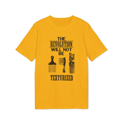 Revolution Will Not Be Texturised Maglietta in Cotone Biologico