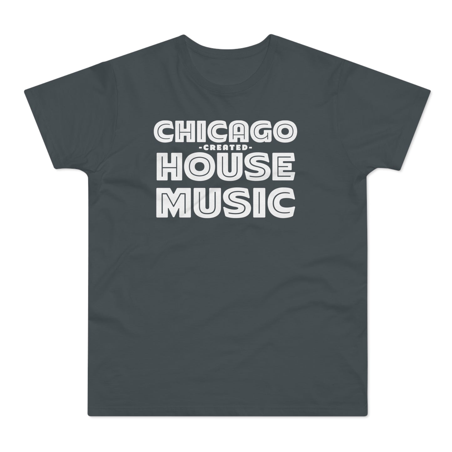 Chicago Created House Music Maglietta Peso Medio