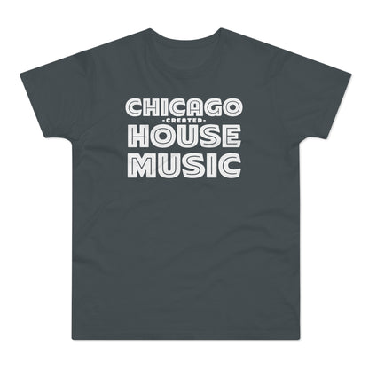 Chicago Created House Music Maglietta Peso Medio