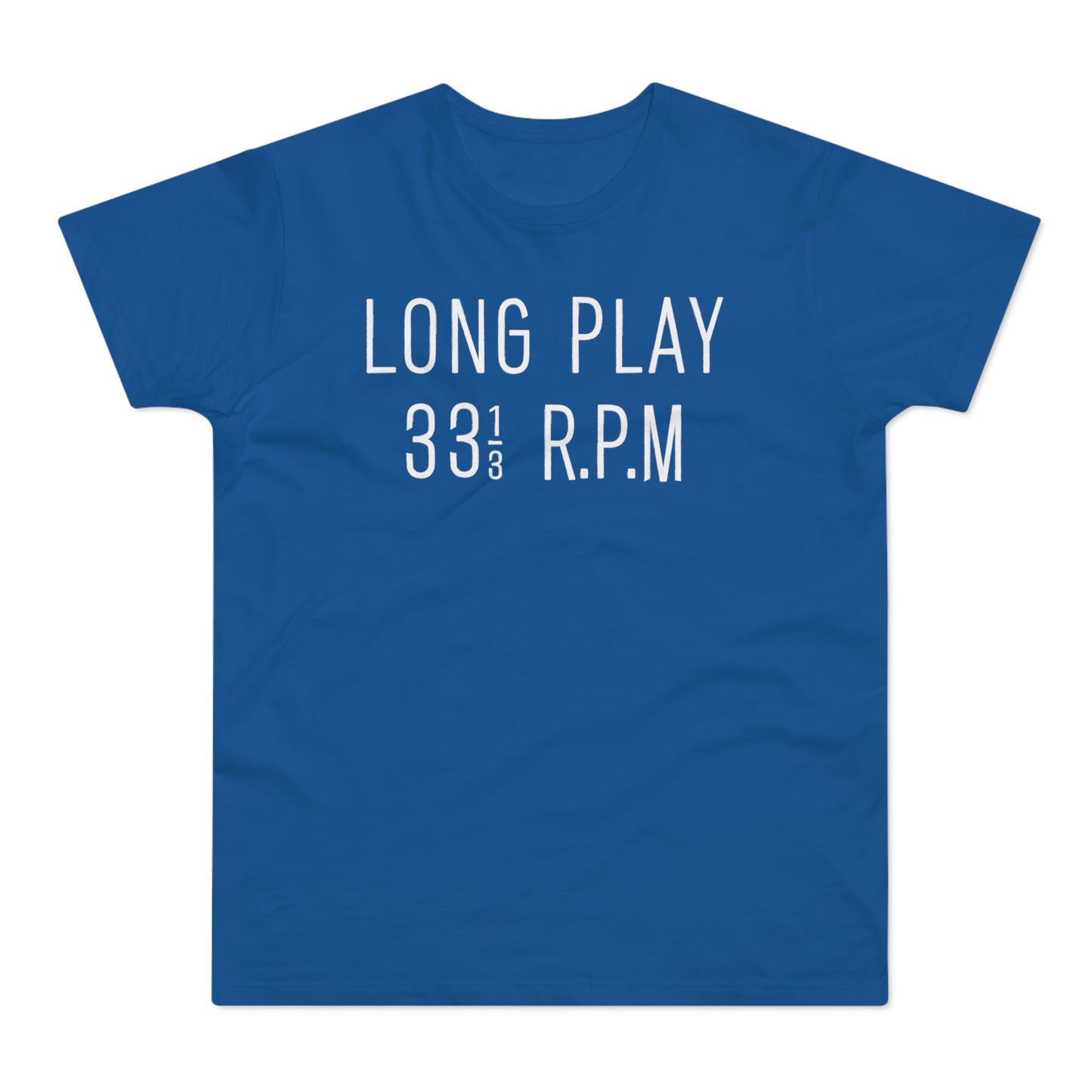 Long Play 33 1/3 RPM Maglietta Peso Medio