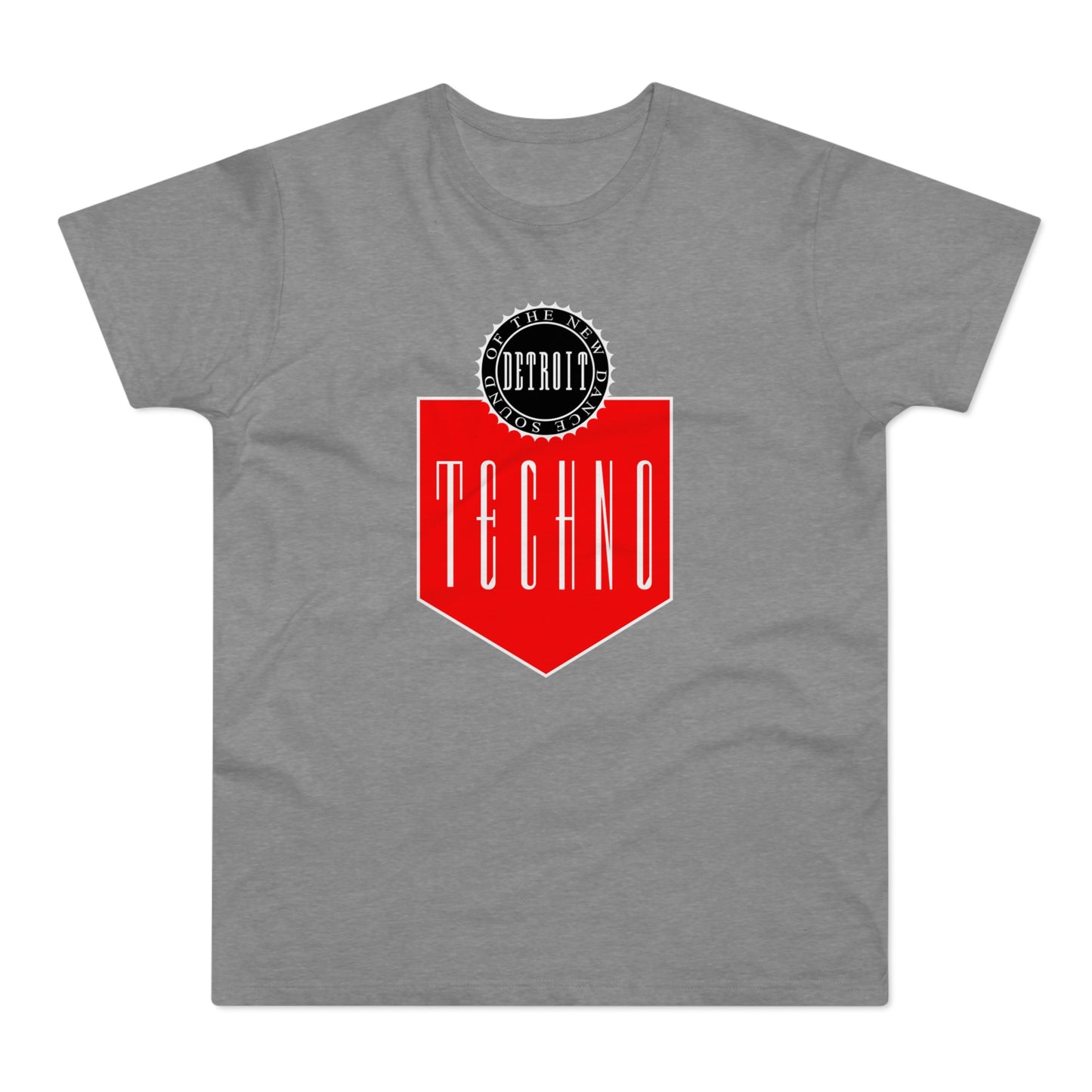 Detroit Sound Of Techno Maglietta Peso Medio