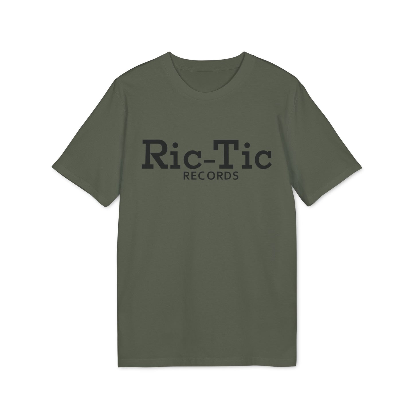 Ric Tic Records Maglietta in Cotone Biologico