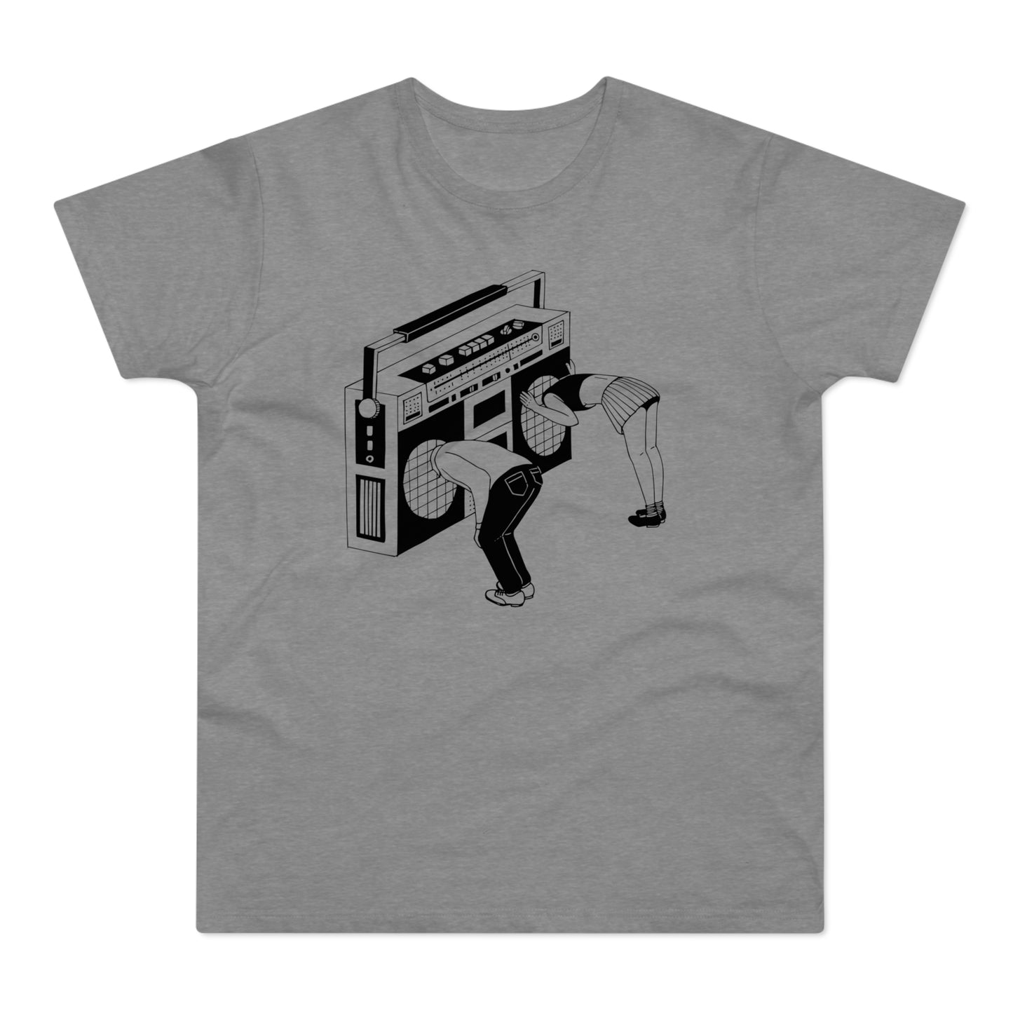 Ghetto Blaster Maglietta Peso Medio