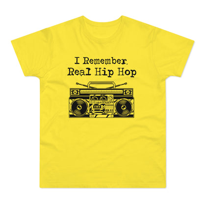 I Remember Real Hip Hop Maglietta Peso Medio
