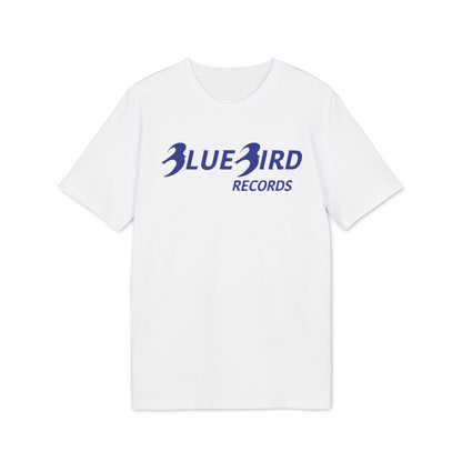 Blue Bird Records Maglietta in Cotone Biologico