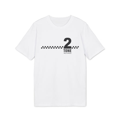 2 Tone Checks Maglietta in Cotone Biologico
