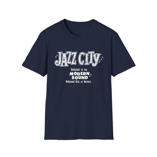 Jazz City LA Jazz Club T Shirt (S) - DEADSTOCK - ULTIMO PEZZO - 50% DI SCONTO